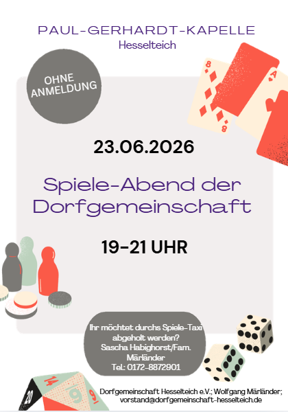 Spieleabend 🎲♠️♥️♦️♣️